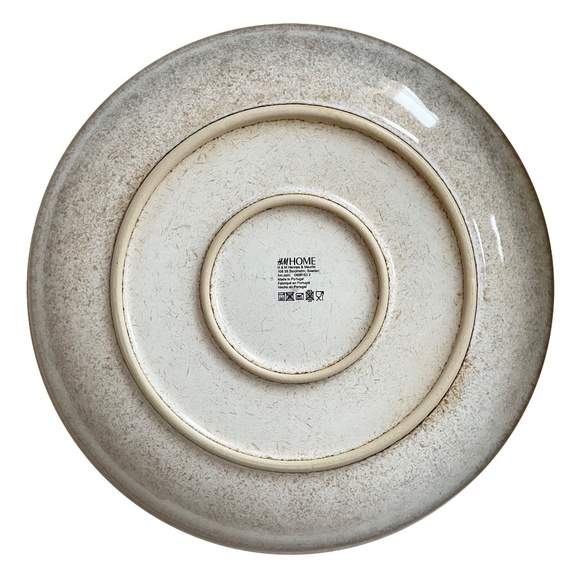 H&M Home Stoneware Plate in Light Beige - Picture 2 of 2